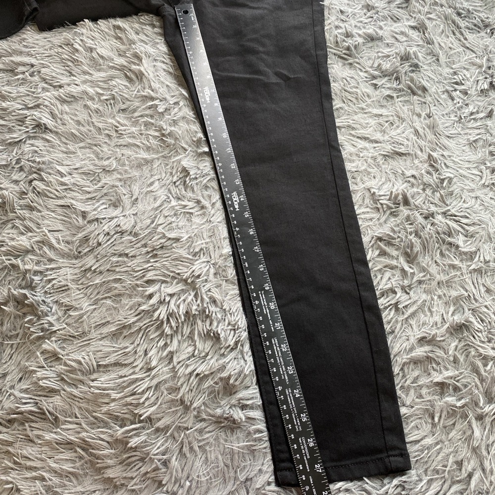 New Simply Vera Women's Sz 6P Wang Denim Skinny Mid Rise Stretch Jeans Black - Picture 5 of 11